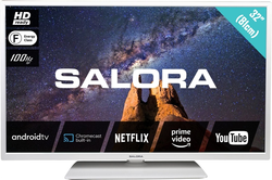 Salora 32" MILKYWAY WIT/GOOGLE ANDROID/W écrans LED