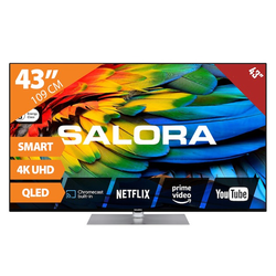 Salora 440A series 43QLED440A TV 109,2 cm (43") 4K Ultra HD...