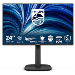 Philips 24B2U3601 23.8" LCD Quad HD Noir