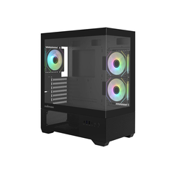 Zalman CHRONIX V2 - mid tower - ATX - Kabinet - Tower - Sort