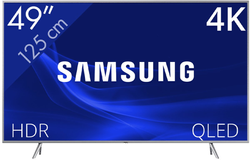 Samsung QE49Q67RAL TV LED - Argent