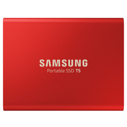 Samsung Portable SSD T5 USB3.1 Gen2 Typ-C 1TB metallic red