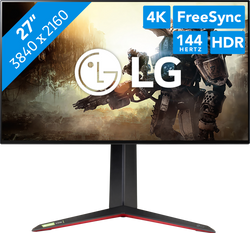 LG UltraGear 27GP95RP-B 27" LED NanoIPS UltraHD 4K 160Hz G-Sync Compatible