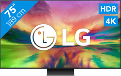 LG 75QNED816RE 75" QNED MiniLED UltraHD 4K HDR10