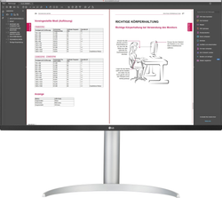 LG UltraFine 32UP55NP-W skærm