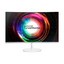 Samsung C27H711QEU - 27"/LED/4ms/WQHD/HDMI/mDP/Blanc