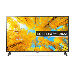 LG UHD UQ75 43" 4K Smart TV with Freeview Play