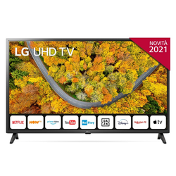 LG ELECTRONICS 43UP75006LF 43" LED TV, 4K UHD, schwarz