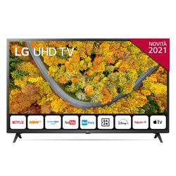 LG ELECTRONICS 50UP75006LF 50" LED TV, 4K UHD, schwarz