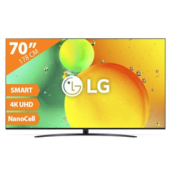 Televisão LG Série NANO76 SmartTV 70" NanoCell 4K UHD
