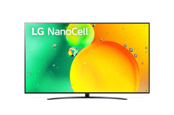 Tv Led 55 Lg NanoCell 55NANO763QA 4K Ultra HD Smart Tv Wi-Fi Nero