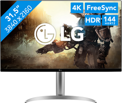 LG 32UQ750-W 32" 4K 144Hz monitor