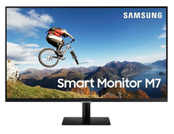 Samsung 32" Smart Monitor M7, 4K-monitori, musta