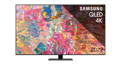 SAMSUNG 55Q80B 55" QLED TV, 4K UHD, HDR10+, schwarz
