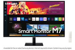 SAMSUNG Smart Monitor M7 M70B schwarz, 32"