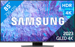 SAMSUNG 85Q80C 85" QLED TV, 4K UHD, Quantum HDR10+