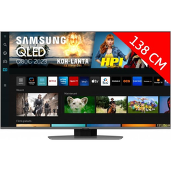 Samsung TV QLED 4K 138 cm 55Q80C QLED 4K 2023