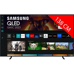 Samsung 55" Fladskærms TV TQ55Q60CAUXXC QLED 4K
