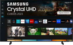 Samsung TV LED 4K 214 cm 85CU8005 Crystal 2023