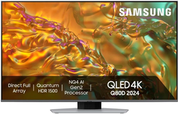 SAMSUNG QLED 4K Smart TV Q80D (2024) 50" Ultra HD QLED