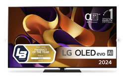 LG G4 OLED65G46LS - 65 pouces - 4K MLA OLED - 2024 (support/pied inclus)