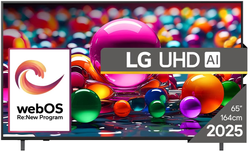 LG 65" Televisio LED 4K 65" UHD AI UA75 4K Smart TV 2025