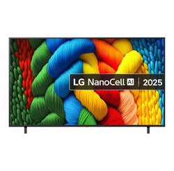 Téléviseur LG NanoCell AI 75NANO80A6B 75 pouces 4K Ultra HD Smart TV