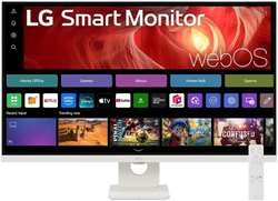 LG 32U721SA-W.AEU Smart Monitor - 4K UHD, webOS, Apple Airplay 2