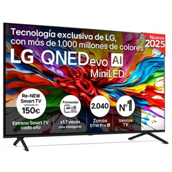 LG Televisio 55"" QNED 92 – 4K Mini–LED TV (2025)