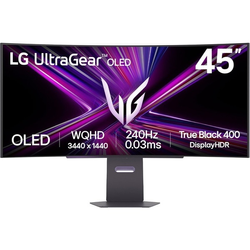 LG 45GX900A-B 44.5" 3440x1440 240Hz OLED Curvo G-SYNC FreeSync Premium Pro