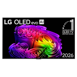 TV OLED 4K 164 cm LG OLED65G6 avec pied - OLED65G66LS
