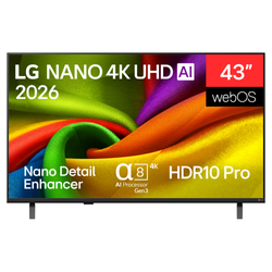 LG 43NU850B6LA NANO 4K UHD TV 108 cm