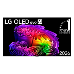 TV OLED 4K 210 cm LG OLED83G6 version mural - OLED83G64LW