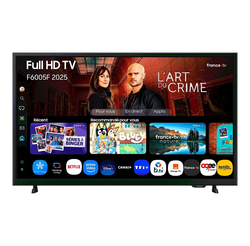 Samsung 24" Televisio LED 1080p (Full HD) TU24F6005FK F6005F Series - 24" LED-backlit LCD TV - Full HD