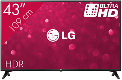 LG 43UM7100PLB 4x HDMI, 2x USB, Optisch, Bluetooth, LAN, WLAN, HDR