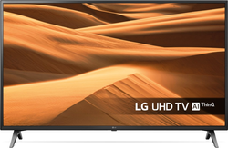 LG Smart UHD led-tv 49UM7100PLB Zwart