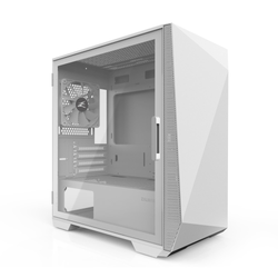 Zalman Z1 Iceberg White mATX/Mini Tower, TG, 3 fans included