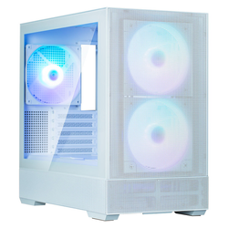 Case Zalman P30Air mATX Mini Tower ARGB Fansx3 Bianco [KOZALOF0P30AIRW]