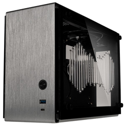 Zalman M2 Mini, ikkunallinen Mini-ITX -kotelo, hopea