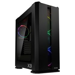 Zalman X3 Midi-Tower - Tempered Glass, ARGB, schwarz