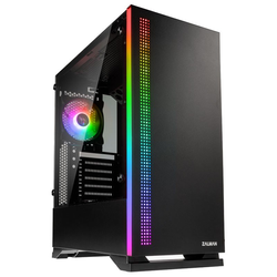 Zalman S5 Midi-Tower, Tempered Glass - schwarz