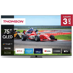 Téléviseur Thomson Q70 75" QLED Pro Smart TV 4K Google TV Wifi Gris