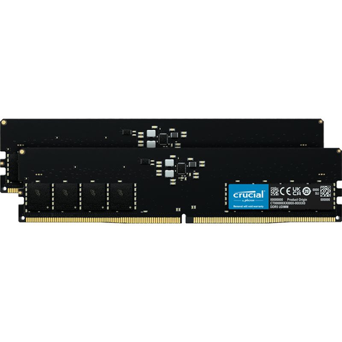 Crucial 64GB DDR5 5600, CL46, (2x32GB), CT2K32G56C46U5 | Memory (RAM ...