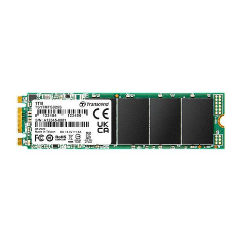 1TB Transcend MTS825S M.2 2280 SATA 6Gb/s 3D NAND (TS1TMTS825S) | SSD |  GPUTracker