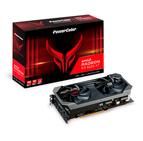 PowerColor Radeon RX 6650 XT Red Devil - 8GB GDDR6X RAM