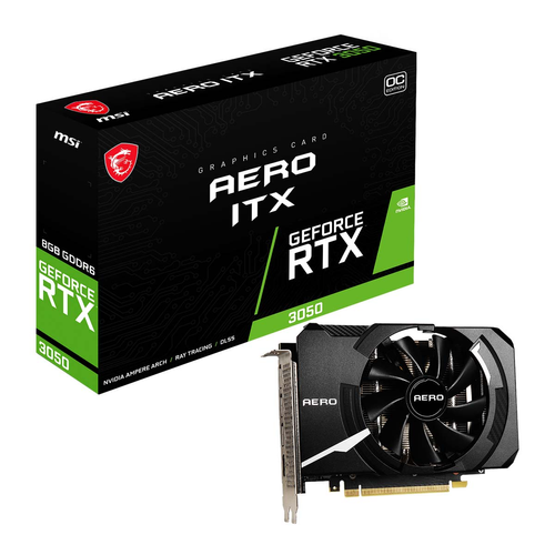 Carte Graphique MSI RTX 3050 Ventus 8Go - GPU Gaming 1080p, DLSS, HDMI 2.1