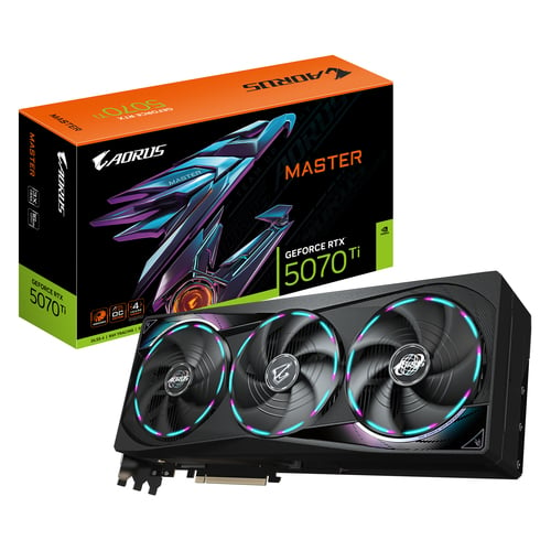Gigabyte AORUS GeForce RTX 5070 Ti MASTER 16G Graphics cards