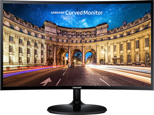 Samsung Curved Monitor CF390 Full HD Monitor 59,7 cm (23.5 Zoll) EEK: E  16:9 4 ms 250 cd/m² (Schwarz) | Monitors | GPUTracker